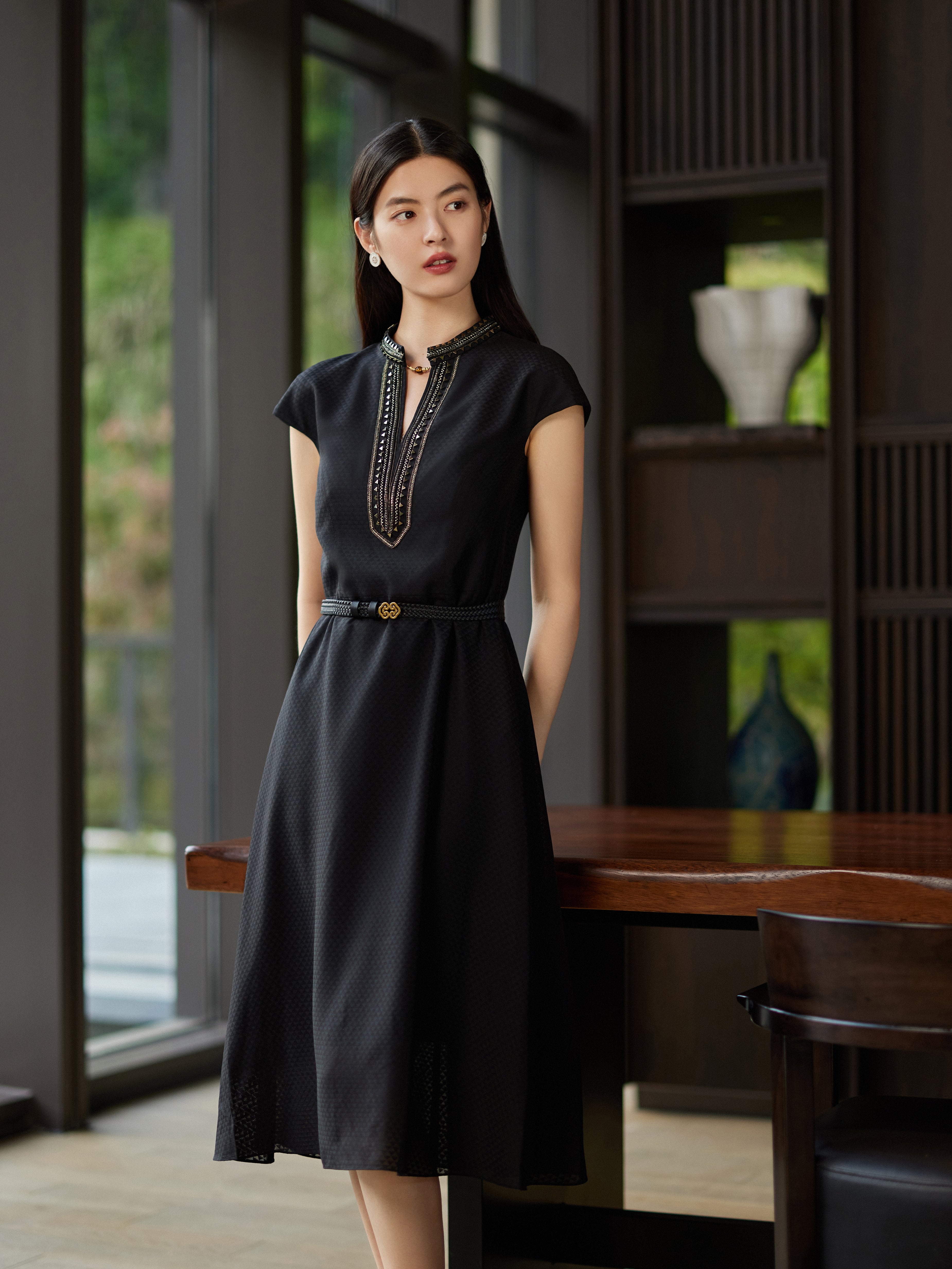 YAYING Black Dress
