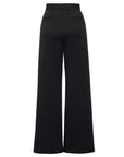 EP YAYING Black Cotton Casual Pants