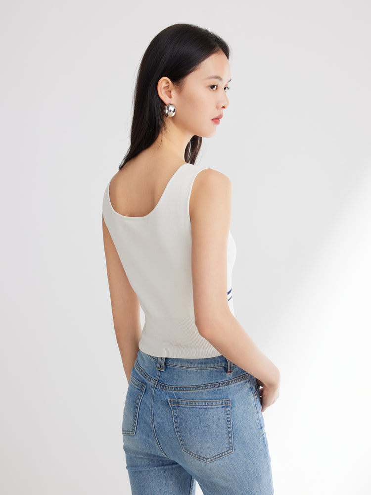 EP YAYING Sporty Knit Vest