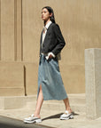 EP YAYING College Style Half-drag Loafers