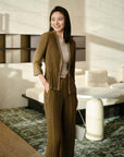 YAYING Pleated Suit