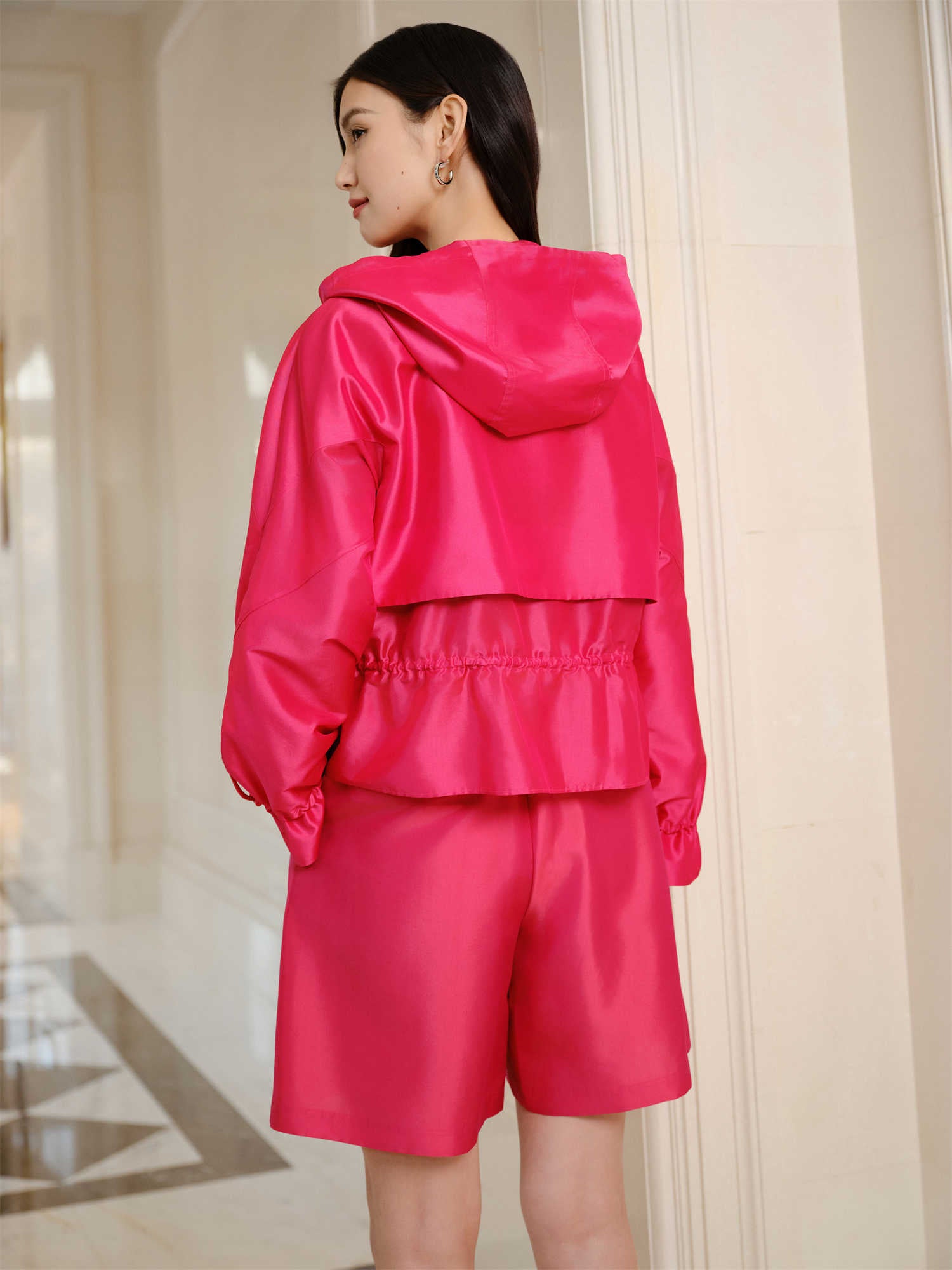 YAYING Sporty Hooded Jacket