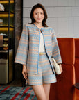 YAYING Song Brocade Shorts