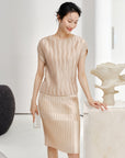YAYING lotus leaf sleeve blouse