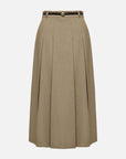 EP YAYING High-Waist Pleated Skirt EGKAA3415AG