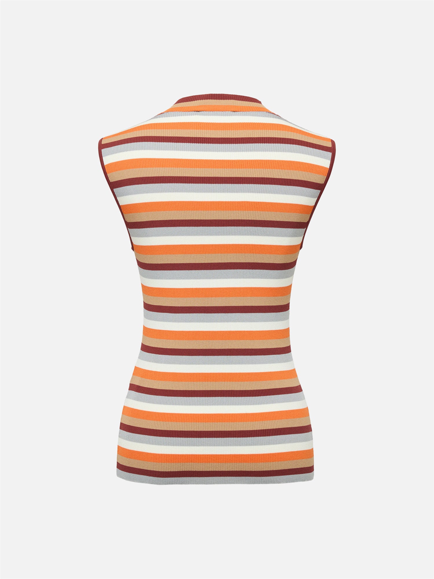 EP YAYING Horizontal Stripe Knit Vest EGKAA9017AO
