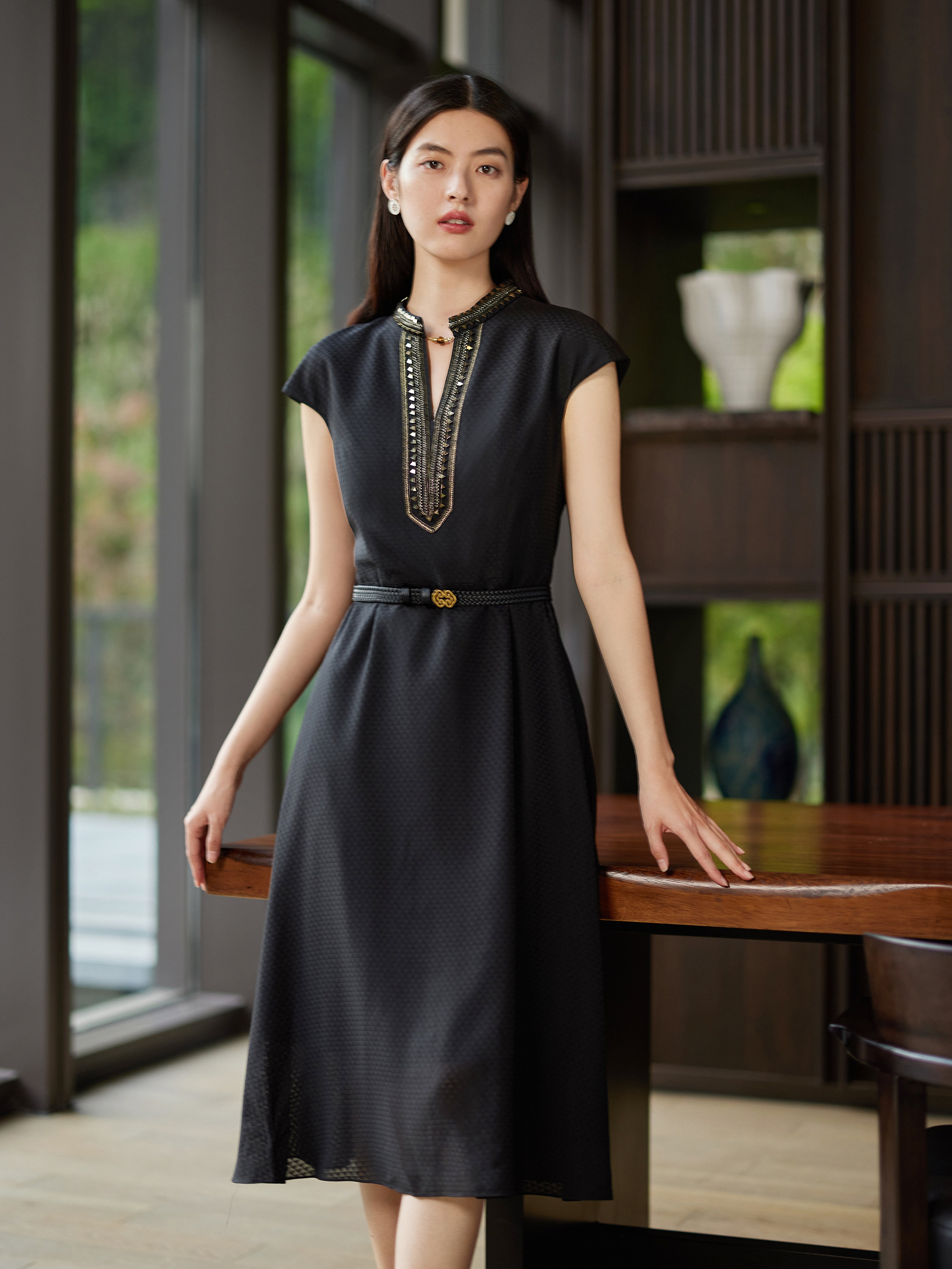 YAYING Black Dress