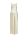EP YAYING Blue Label Elegant Silk Slip Dress