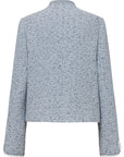 YAYING Chinese-Style Small Stand-Collar Short Knit Jacket