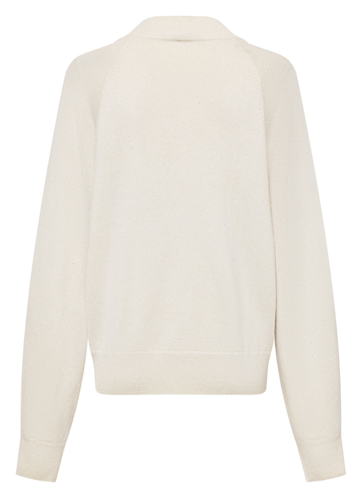 YAYING Coral Bonsai Embroidered Cashmere Pullover Sweater