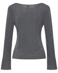 YAYING Boat Neck Knit Top