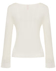 YAYING Boat Neck Knit Top