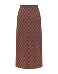 EP YAYING Plaid Relaxed Skirt EGLIA3503A