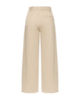 EP YAYING Cotton-Stretch Relaxed Straight-Leg Pants