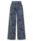 EP YAYING Chenille Jacquard Straight-Leg Pants