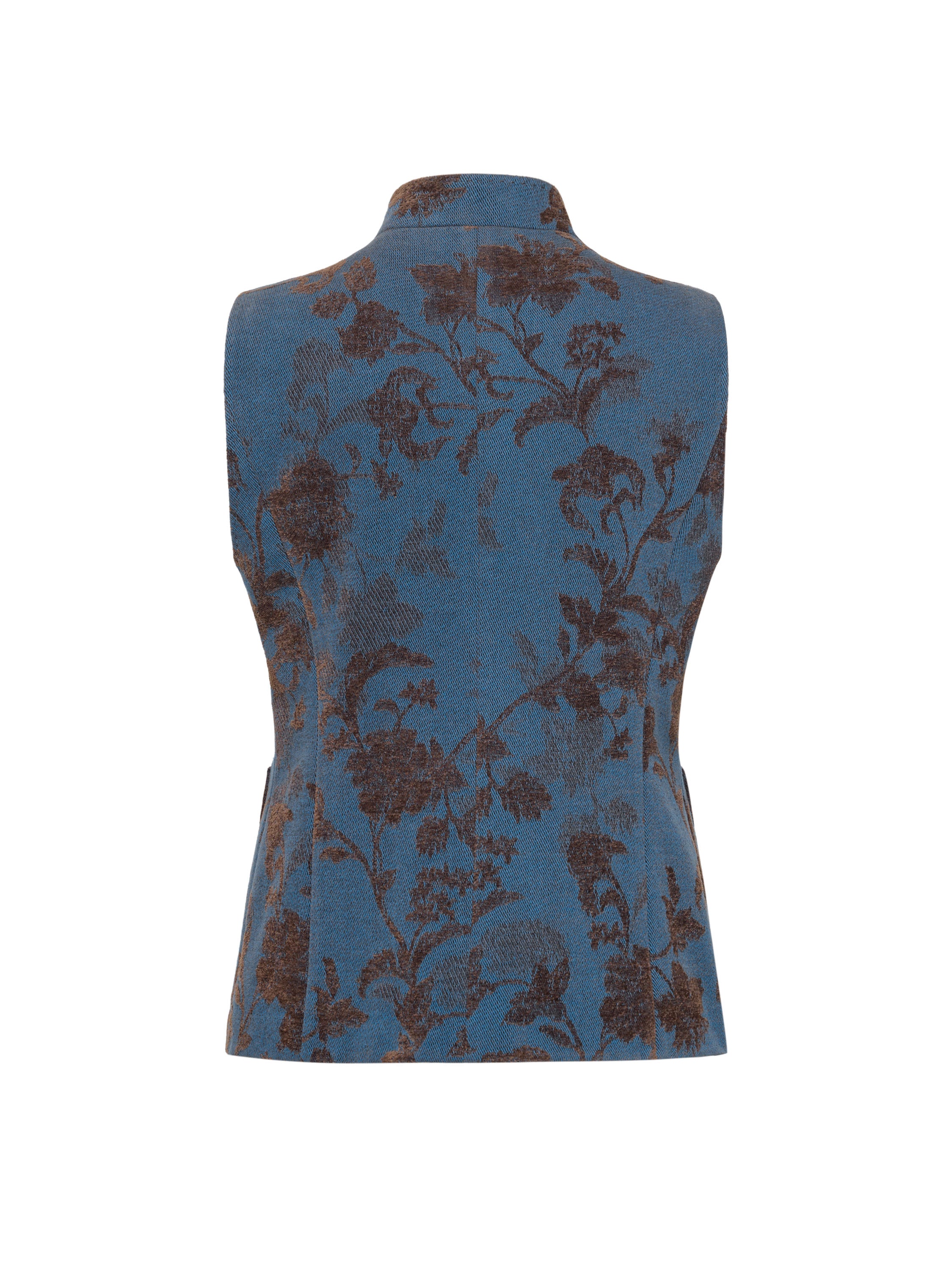 EP YAYING Chenille Jacquard Beaded Vest