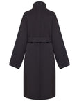 EP YAYING Silk-Wool-Yak Blend Long Coat