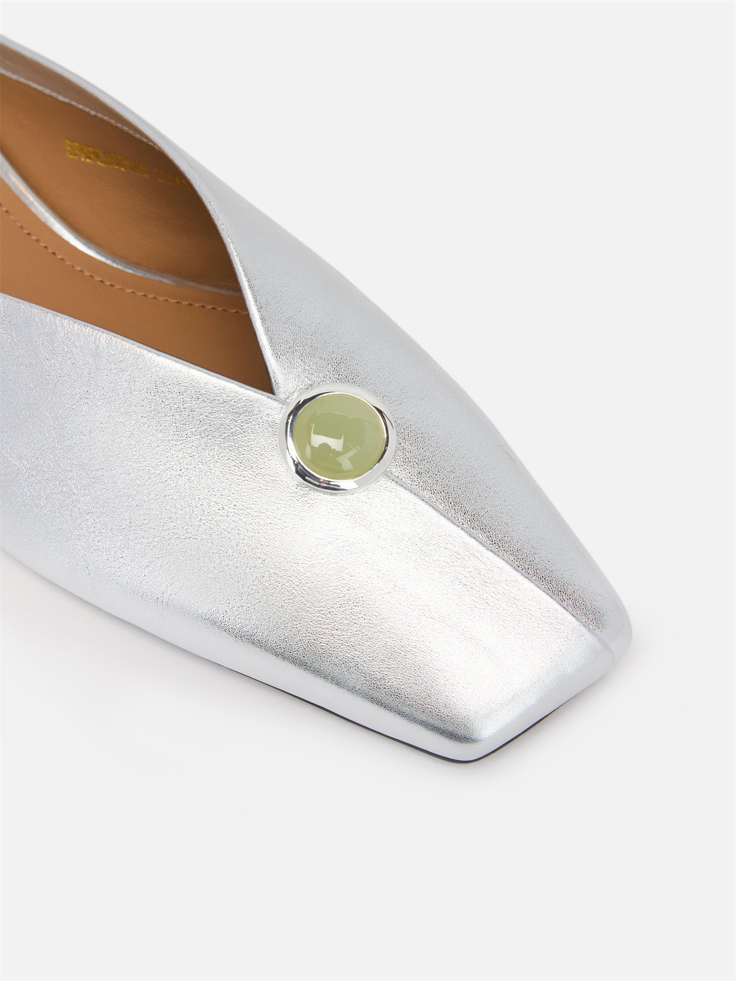 EP YAYING Peony Jade Square-Toe Slides EPKPLXU01AS