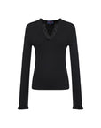 EP YAYING Blue Label V-Neck Base Layer Top
