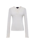 EP YAYING Blue Label V-Neck Base Layer Top