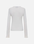 EP YAYING Blue Label V-Neck Base Layer Top