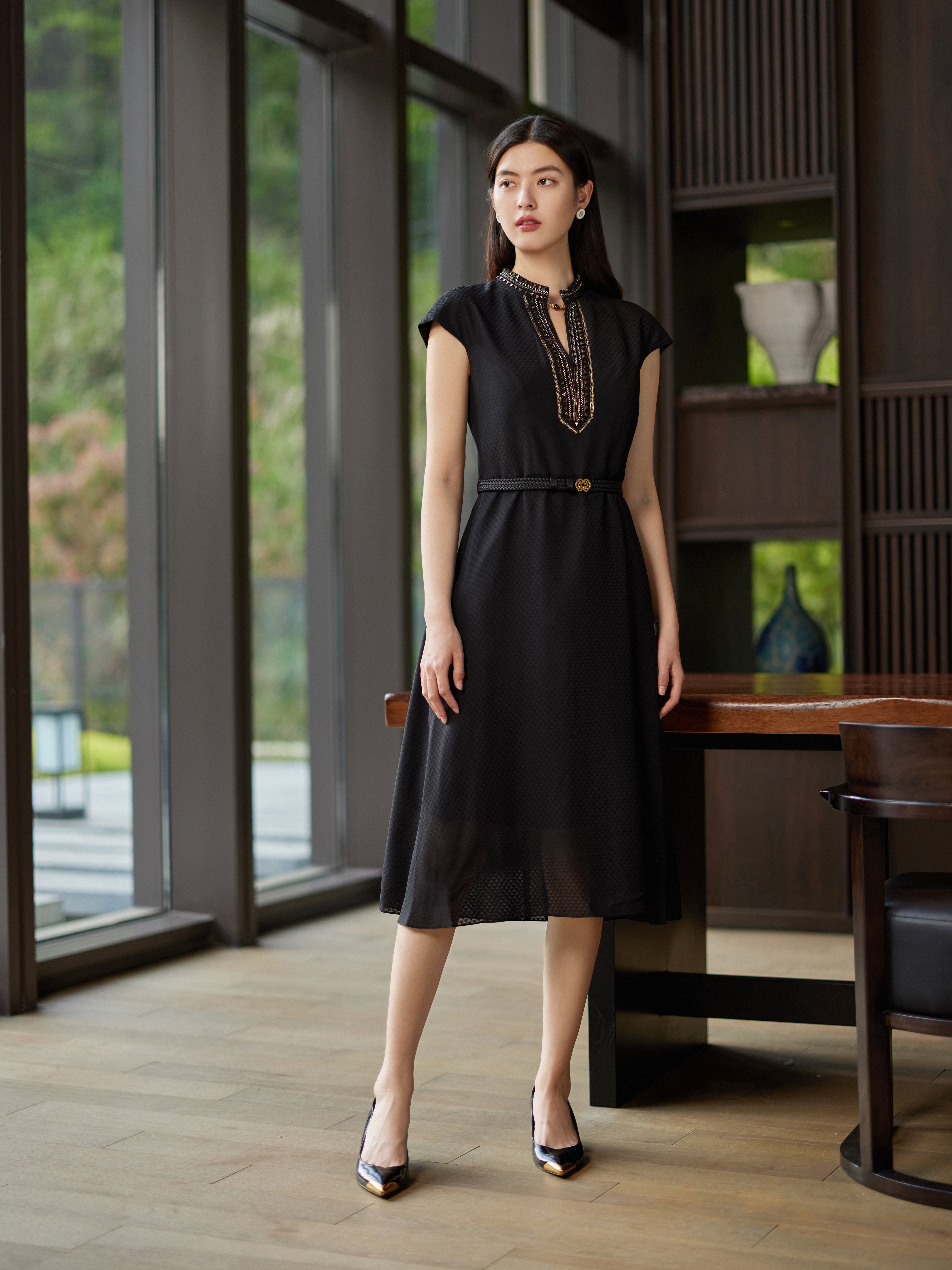 YAYING Black Dress