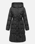 EP YAYING Goose Down Waist-Defining Slim-Fit Down