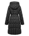 EP YAYING Goose Down Waist-Defining Slim-Fit Down