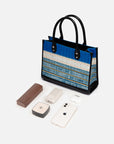 EP YAYING Gradient Pleated Tote Bag