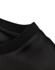 YAYING SILK PRINT T-SHIRT