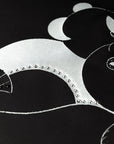 YAYING SILK PRINT T-SHIRT