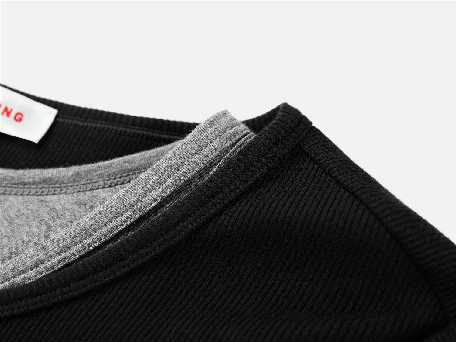 EP YAYING Slim-Fit Knit Base Layer Top EGKAS5507AH
