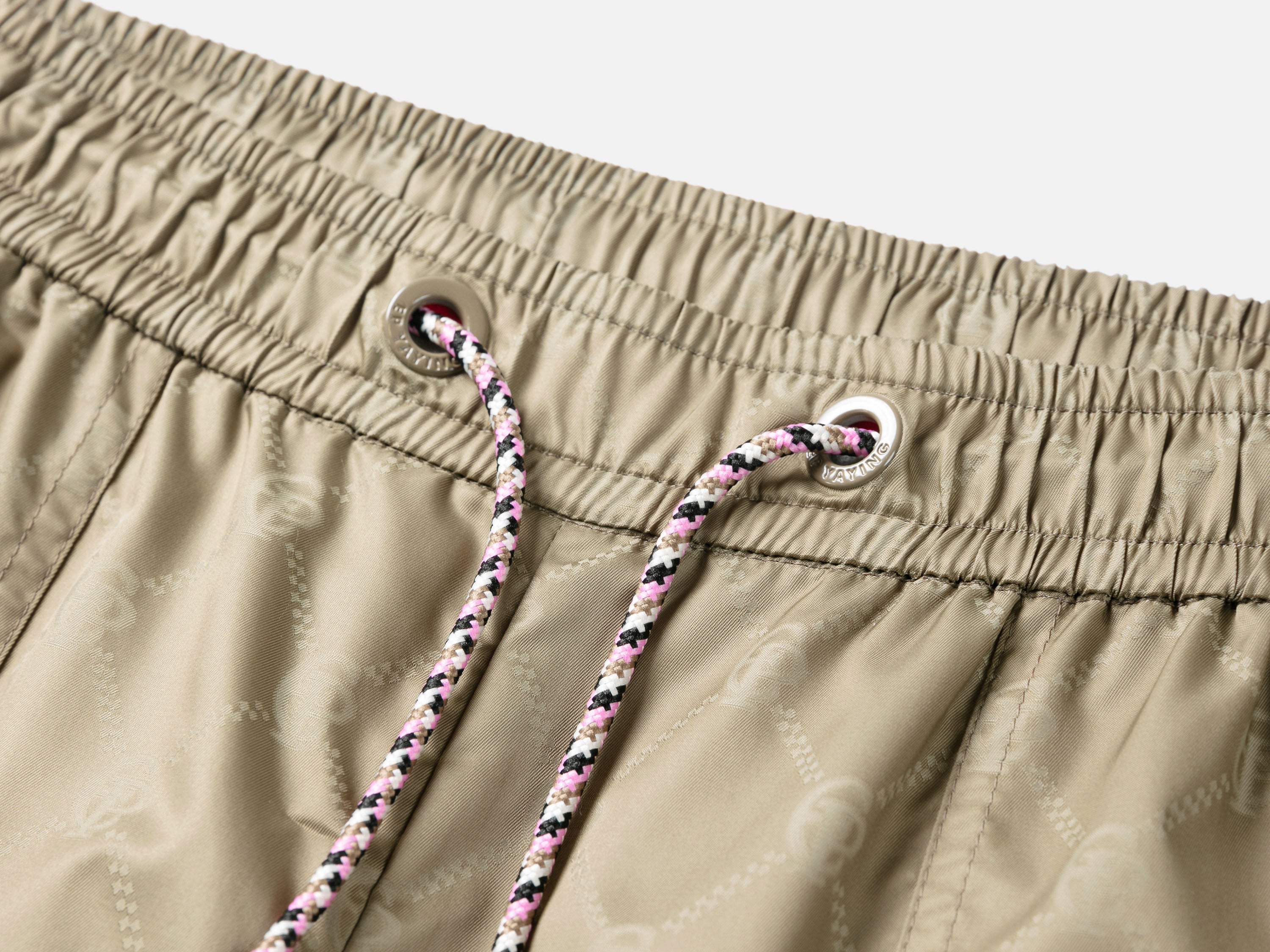 EP YAYING Beige Casual Trousers