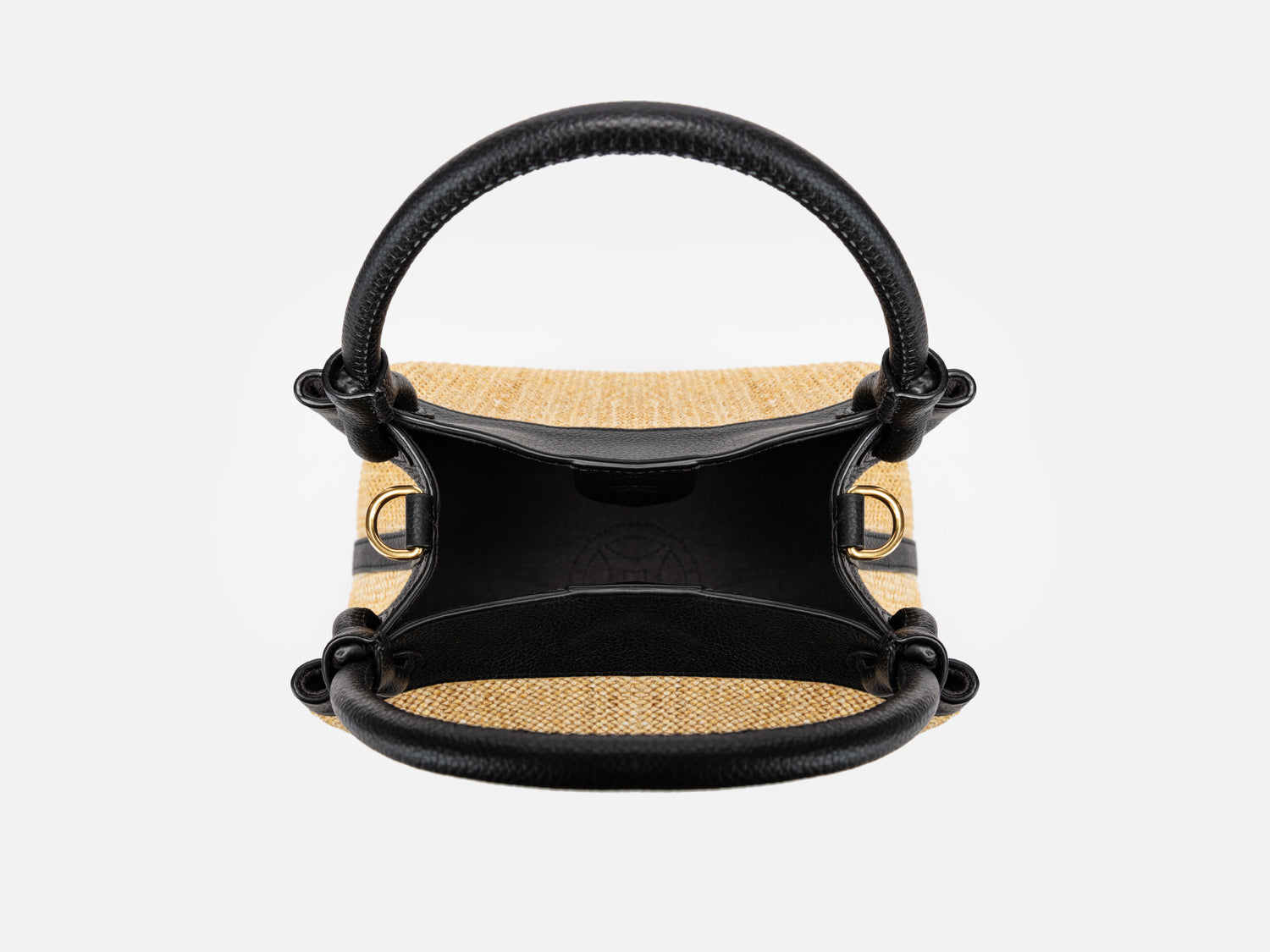 EP YAYING Lucky Woven Bucket Handbag