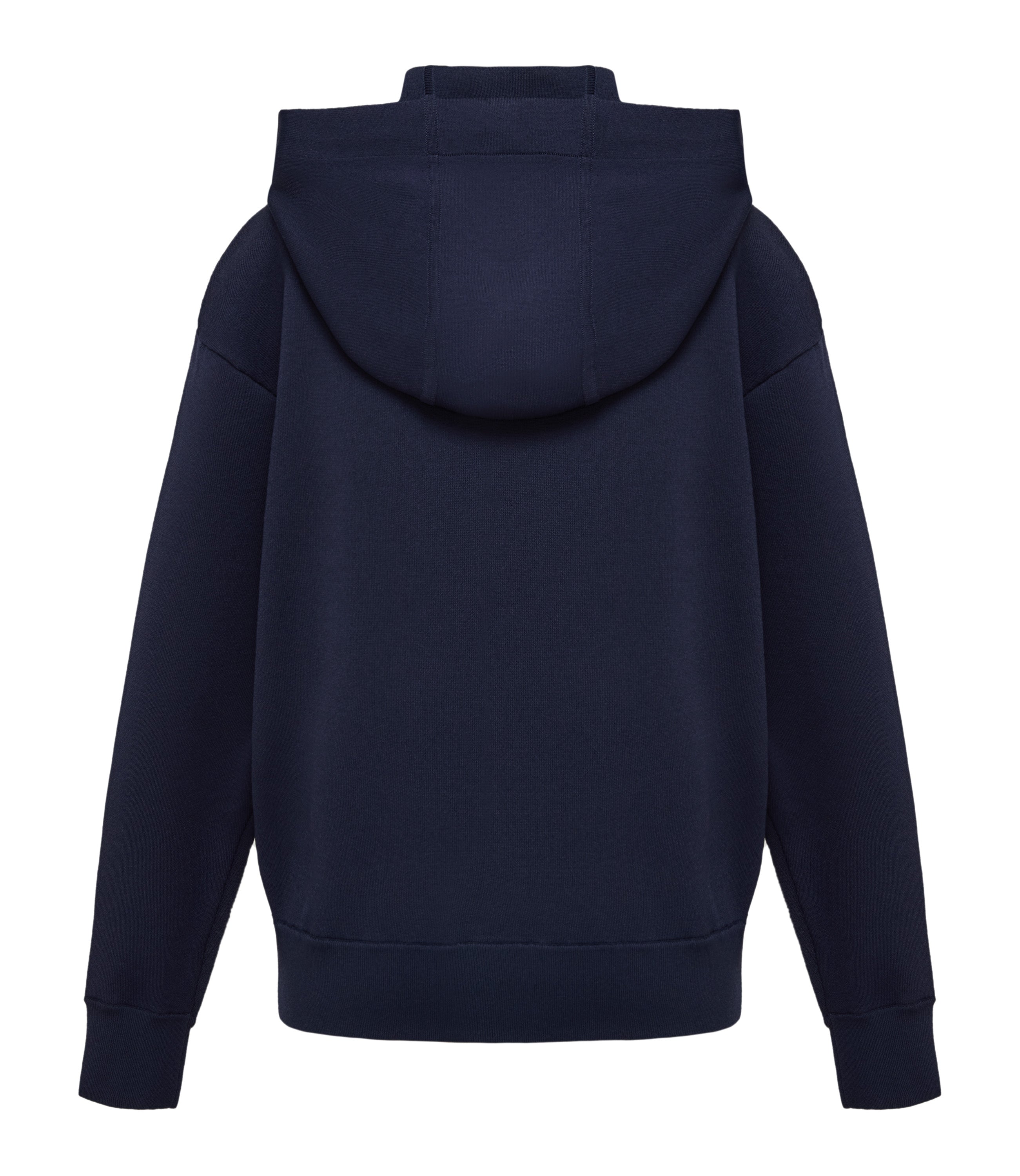 YAYING Navy Hoodie with Embroidery