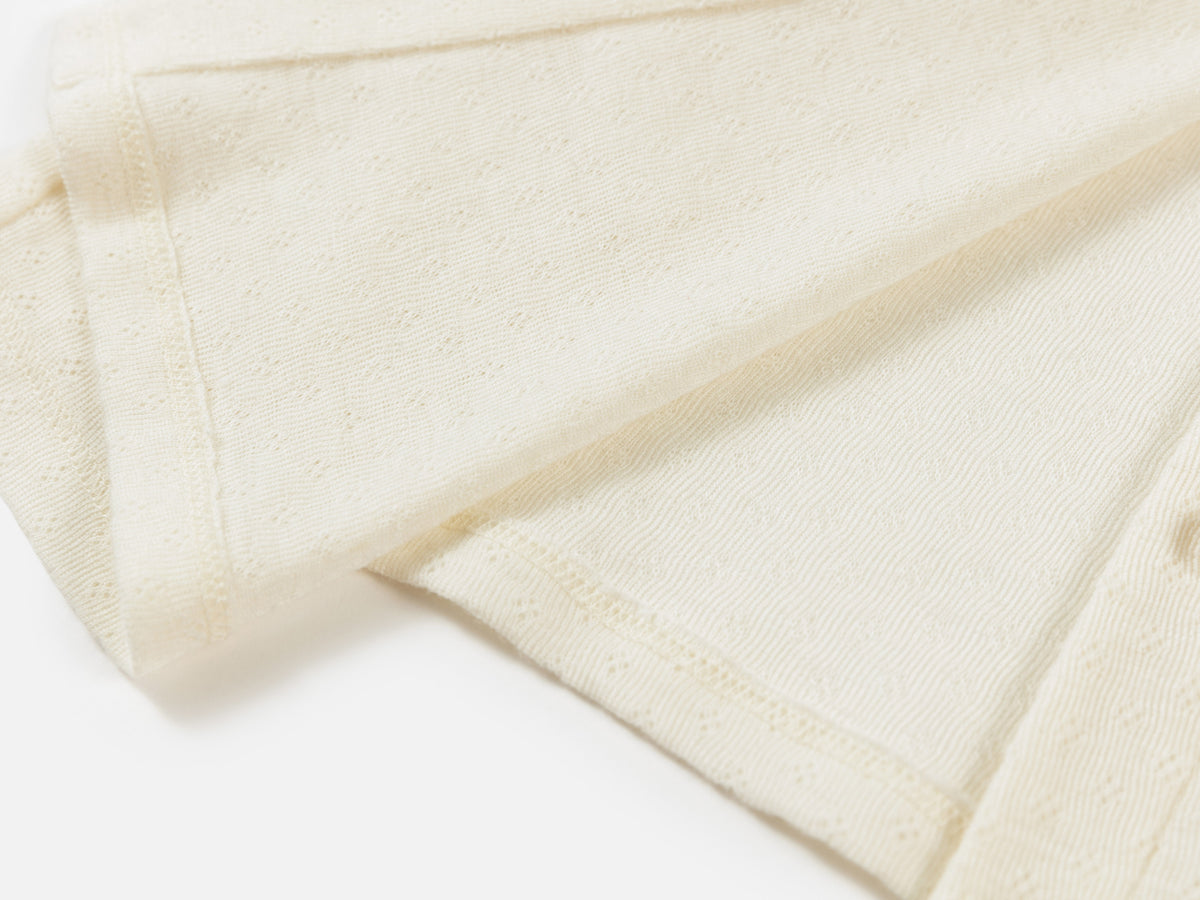 EP YAYING Petal-Collar Soft Wool Knit Sweater
