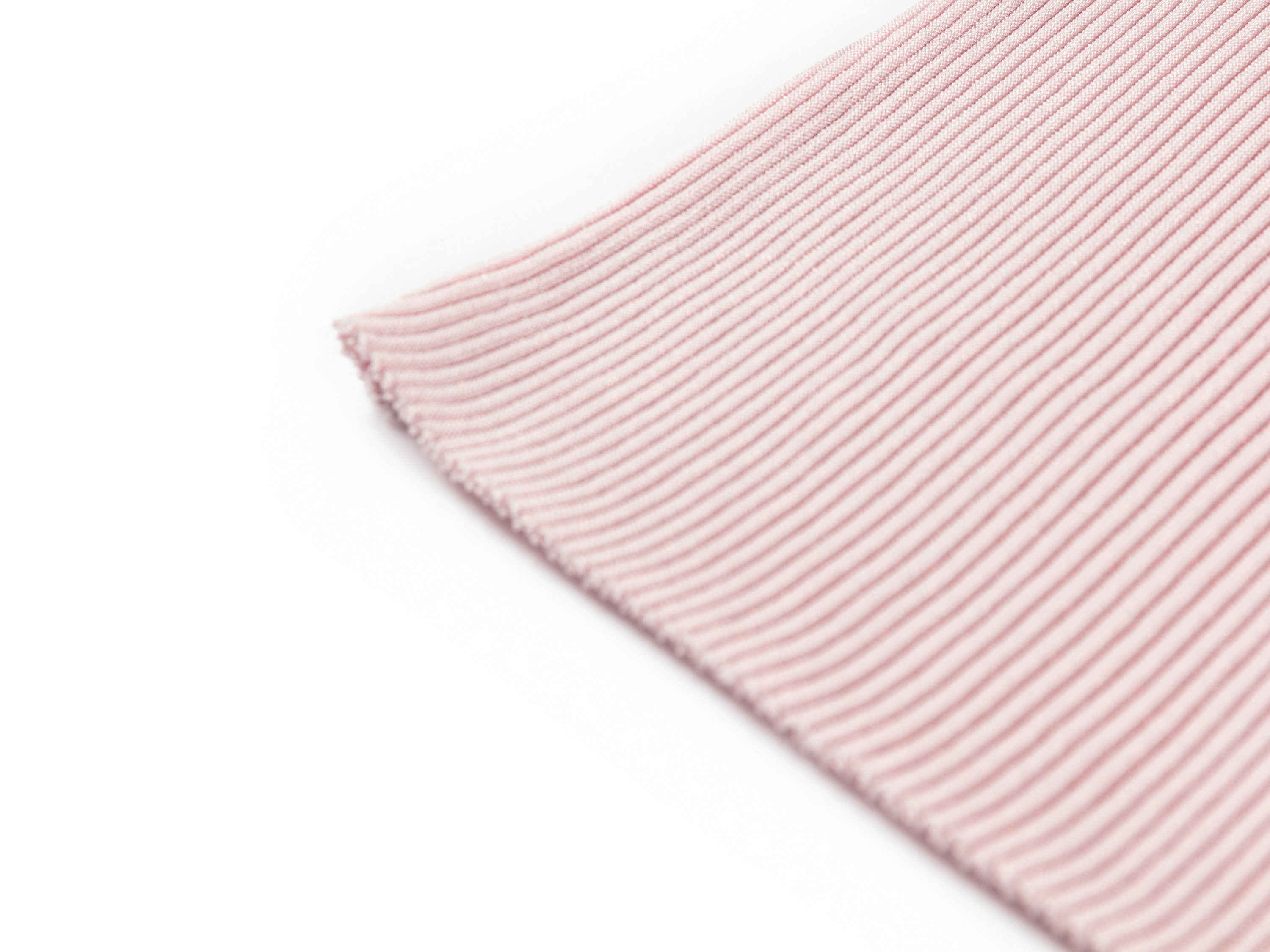 YAYING vertical striped crew neck short-sleeved knit sweater