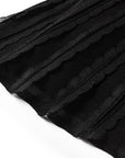 YAYING Round Neck Sleeveless Knit Top with Wave Layer Texture