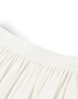YAYING Silk cotton midi-length flared skirt