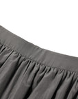 YAYING Mulberry Silk-Cotton Flared Skirt