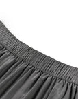 YAYING Mulberry Silk-Cotton Flared Skirt