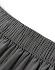 YAYING Mulberry Silk-Cotton Flared Skirt
