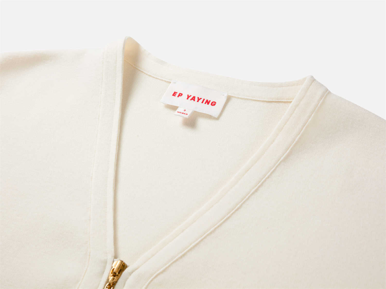 EP YAYING Wool Knit Cardigan