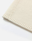 EP YAYING Drawstring Mock-Neck Cashmere Knit Top