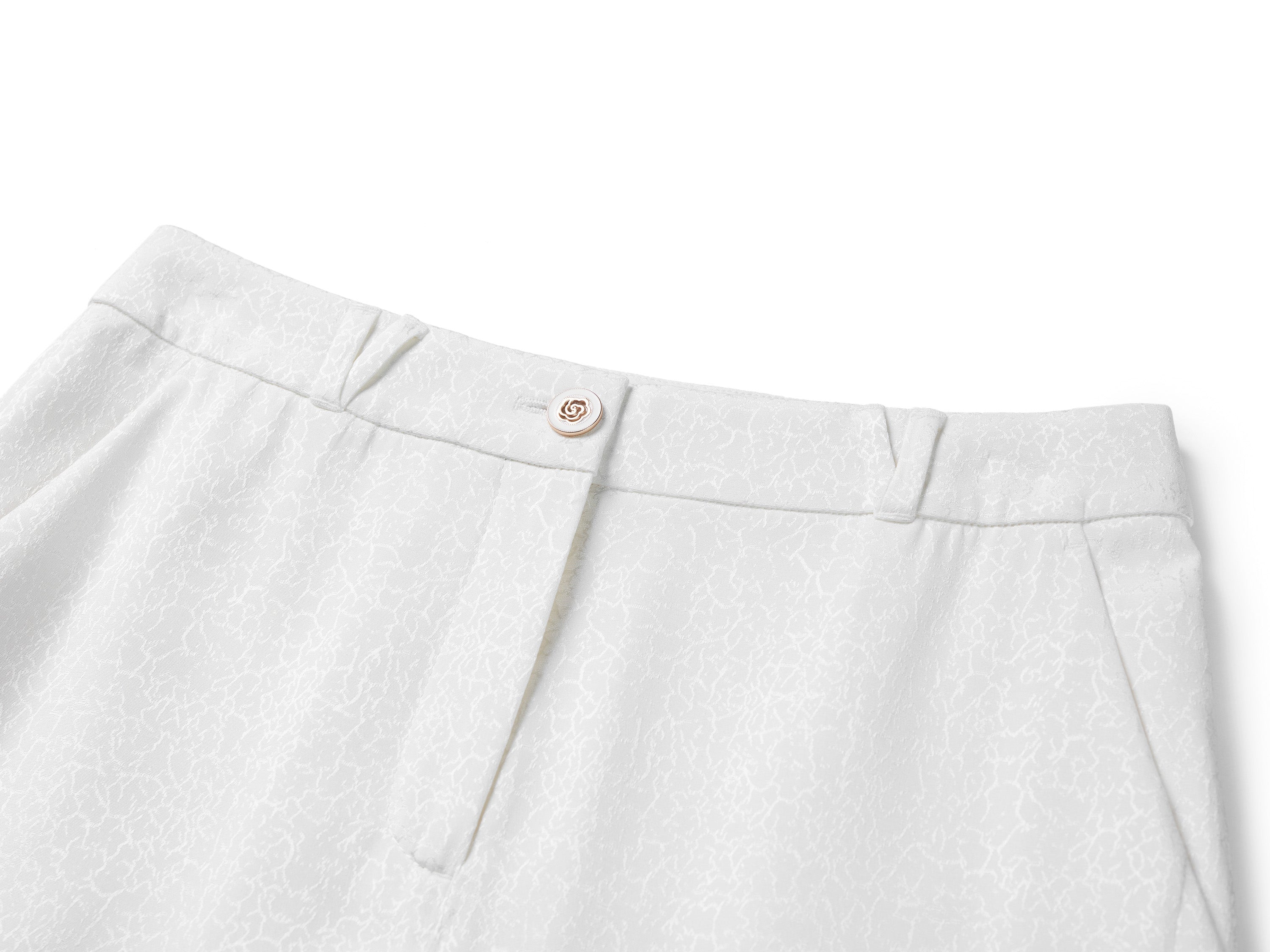 YAYING White Straight Leg Pants