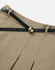 EP YAYING High-Waist Pleated Skirt EGKAA3415AG