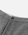 EP YAYING Soft Cashmere Double-Knit Straight-Leg Pants