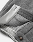 EP YAYING Soft Cashmere Double-Knit Straight-Leg Pants