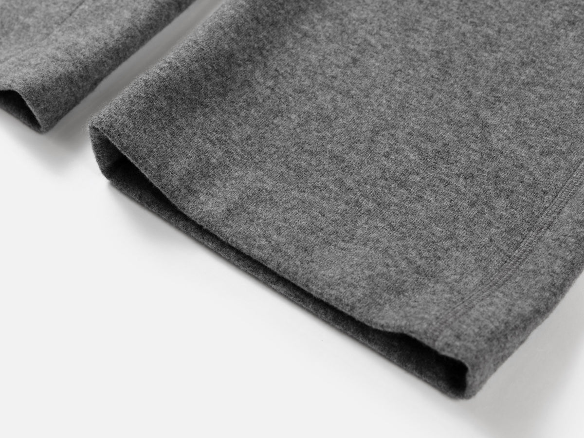 EP YAYING Soft Cashmere Double-Knit Straight-Leg Pants