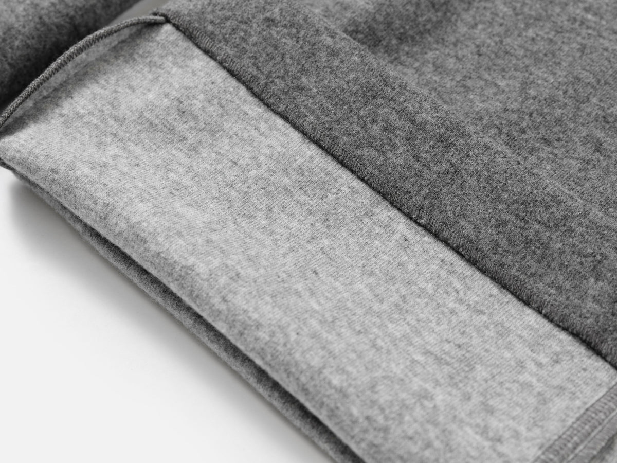 EP YAYING Soft Cashmere Double-Knit Straight-Leg Pants
